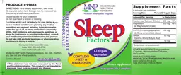 Label for Sleep Facotrs
