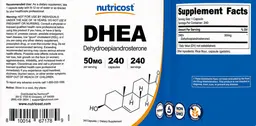 Label for DHEA 50 mg