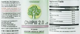 Label for Chill Pill 2.0