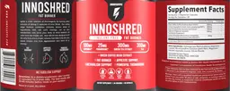 Label for InnoShred Stimulant Free