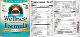 Label for Wellness Formula
