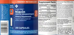 Label for Niacin