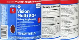 Label for Vision Multi 50+