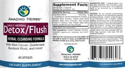 Label for Detox/Flush