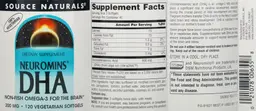 Label for Neuromins DHA 200 mg