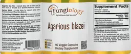 Label for Agaricus blazei