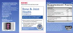 Label for Bone & Joint Health Formula