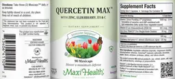 Label for Quercetin Max
