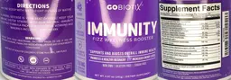 Label for Immunity Berry