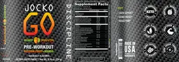 Label for Go Pre-Workout Mango Mayhem