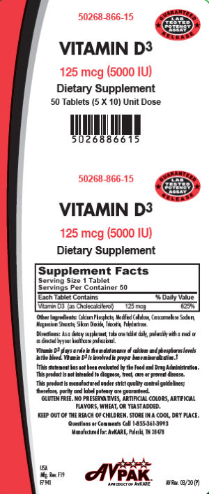 Vitamin D3 125 mcg