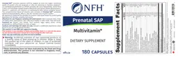 Label for Prenatal SAP