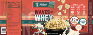 Waves of Whey Protein Caramel Kettle Cor