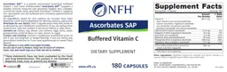 Label for Ascorbates SAP