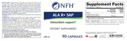 Label for ALA R+ SAP