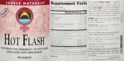 Label for Hot Flash