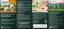 Label for Maca Root