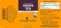 Label for Green Tea