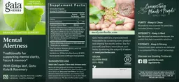 Label for Mental Alertness