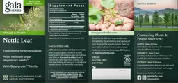 Label for Nettle Leaf