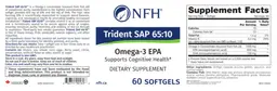 Label for Trident SAP 65:10