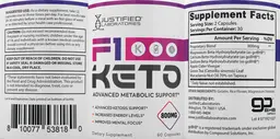 Label for F1 Keto