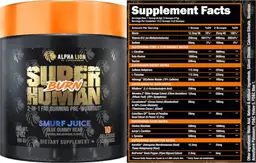Label for Superhuman Burn