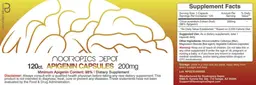 Label for Apigenin 200 mg