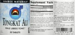 Label for Tongkat Ali