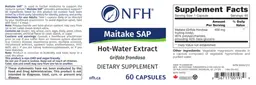 Label for Maitake SAP