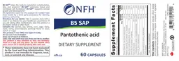 Label for B5 SAP