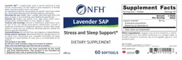 Label for Lavender SAP