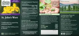 Label for St. John's Wort