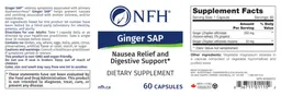 Label for Ginger SAP