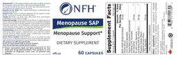 Label for Menopause SAP