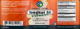 Label for Tongkat Ali Express