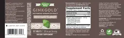 Label for Ginkgold 120 mg