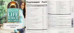Label for Women's Life Force Multiple