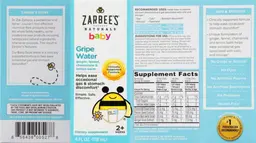 Label for Gripe Water