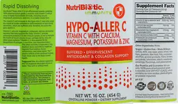 Label for Hypo-Aller C