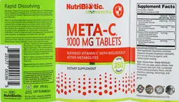 Label for Meta-C 1000 mg Tablets