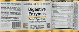 Label for Digestive Enzymes