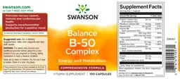 Label for Balance B-50 Complex