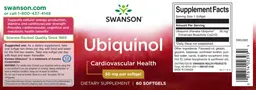 Label for Ubiquinol 50 mg