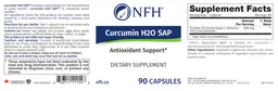 Label for Curcumin H2O SAP