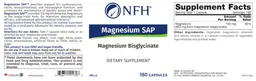Label for Magnesium SAP