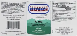 Label for K-MG
