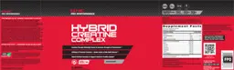 Label for Hybrid Creatine Complex Unflavored