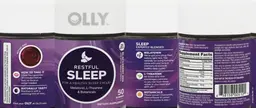 Label for Restful Sleep Blackberry Zen