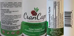 Label for CranCap
